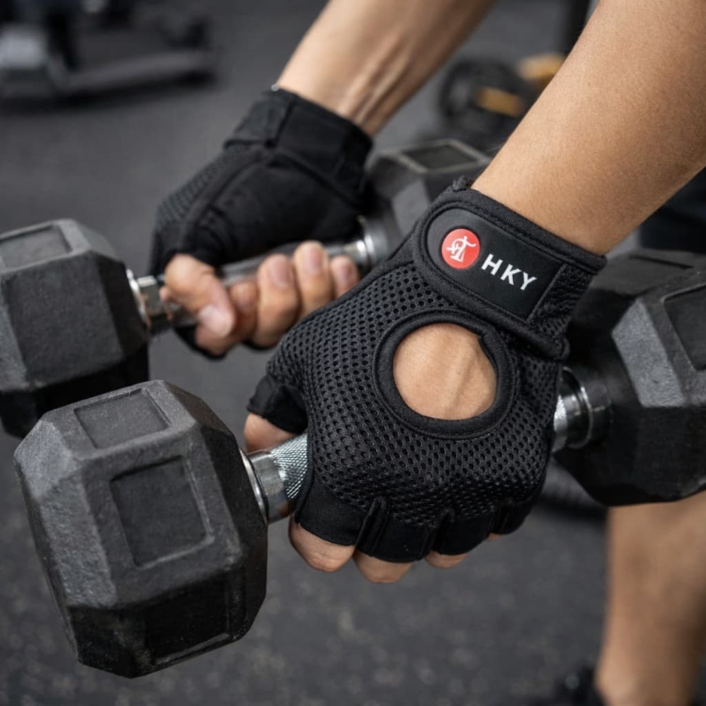 8.8 🔥Luvas de Academia Fitness Antiderrapante para Musculação e Treino