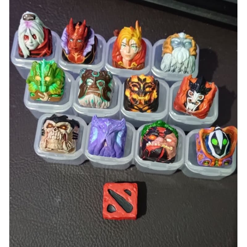Keycap tecla para teclado mecânico - Dota 2