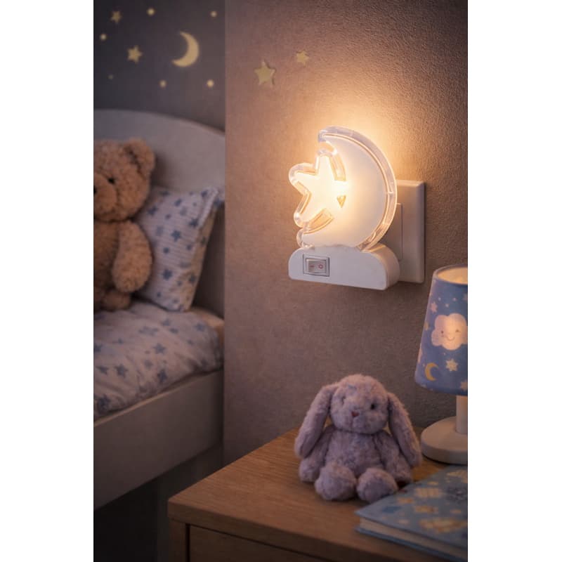 Luminária Infantil Mini Led Luminária Para Bebê Luz Noturna Infantil Led