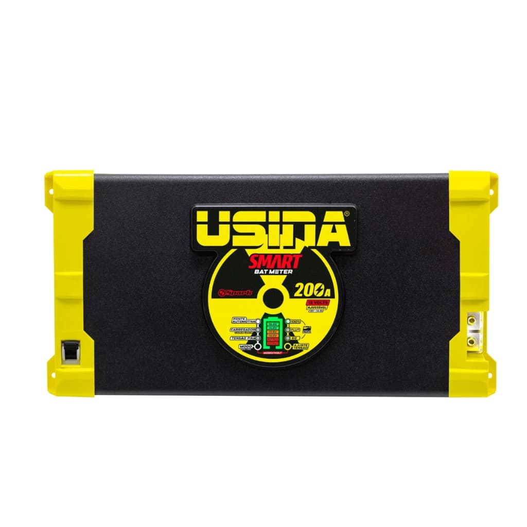 Fonte E Carregador Usina 200a Smart Bat Meter Monovolt 220v