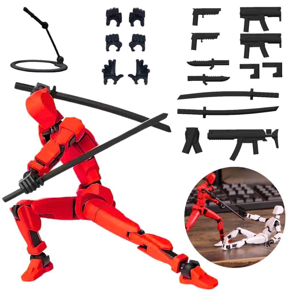 Boneco Dummy 13 Articulado Montagem 3D Presente Criativo Crianças Artistas Anatomia Stop Motion Desenho Ilustração
