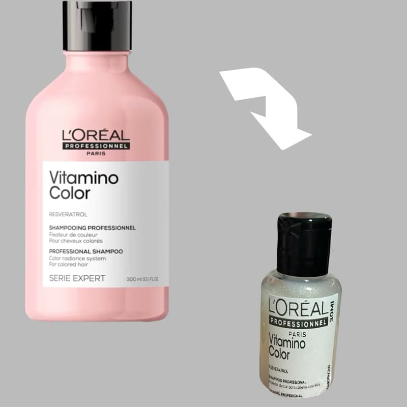 shampoo Loreal  protetor da cor hidratante vitamino color