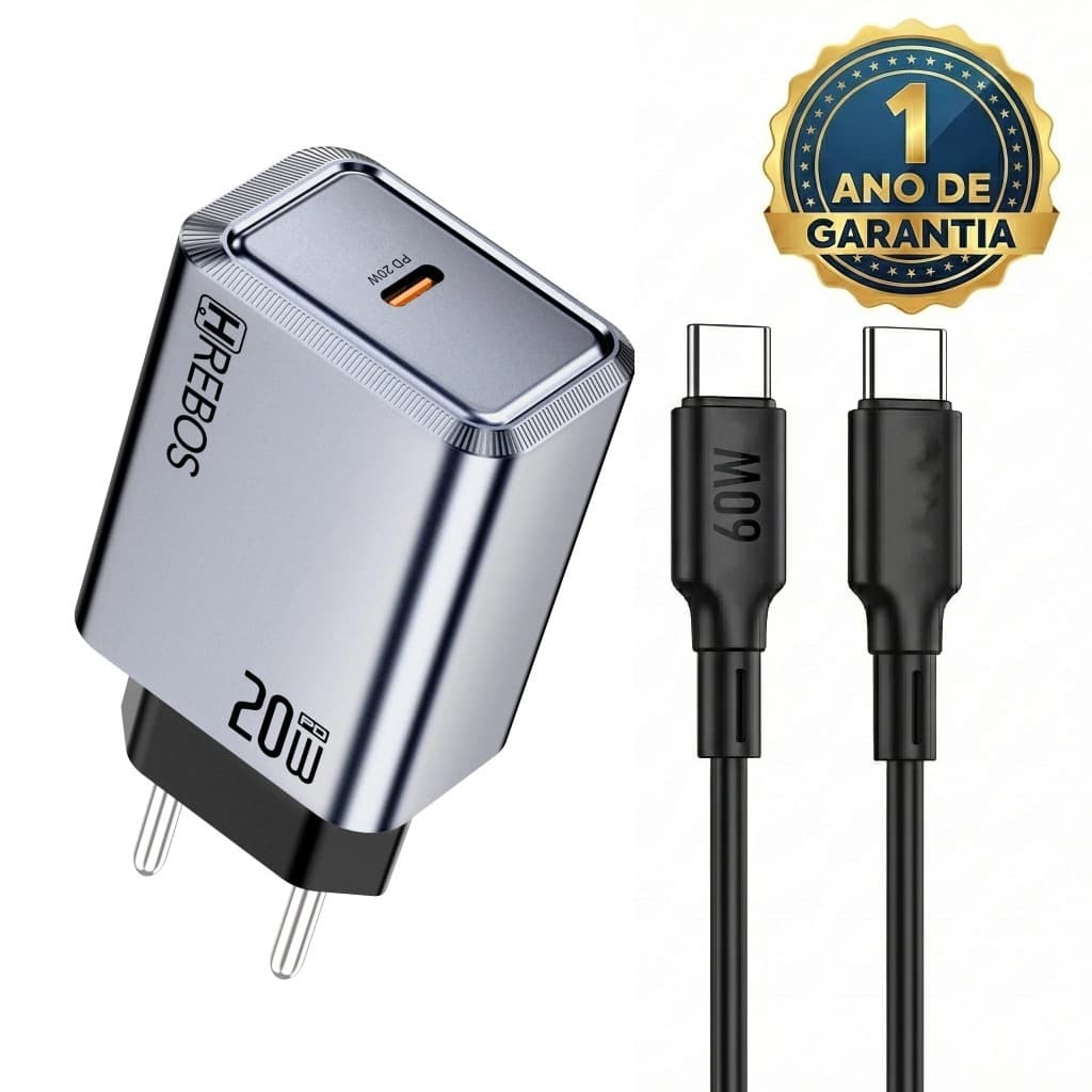 Carregador De Celular Tipo Usb C Super Rápido 20w Cabo Blindado Para Samsung Galaxy S24 S23 S22 S21 S20 Fe Ultra