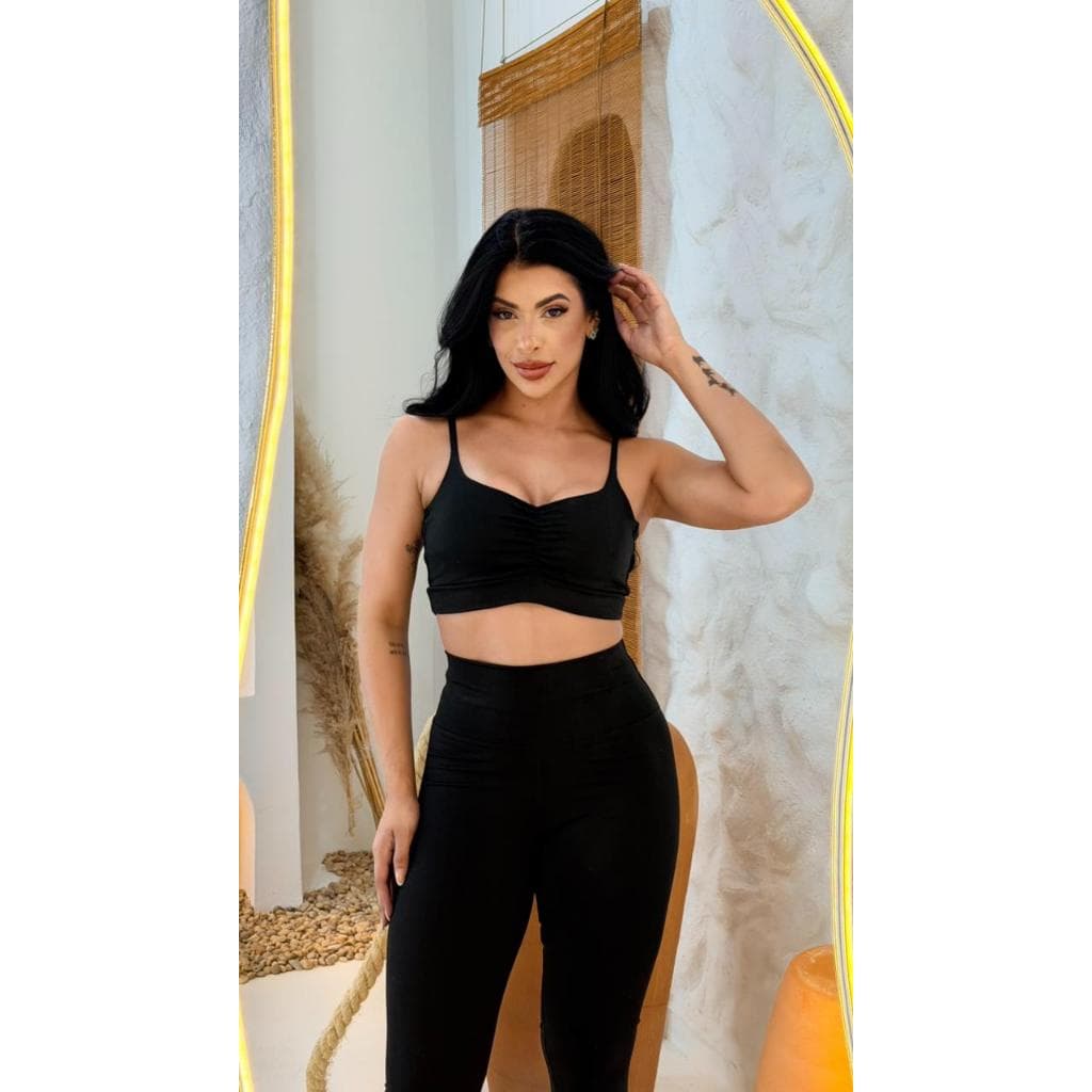 Roupa de academia legging fitness, top fitness, roupa feminina