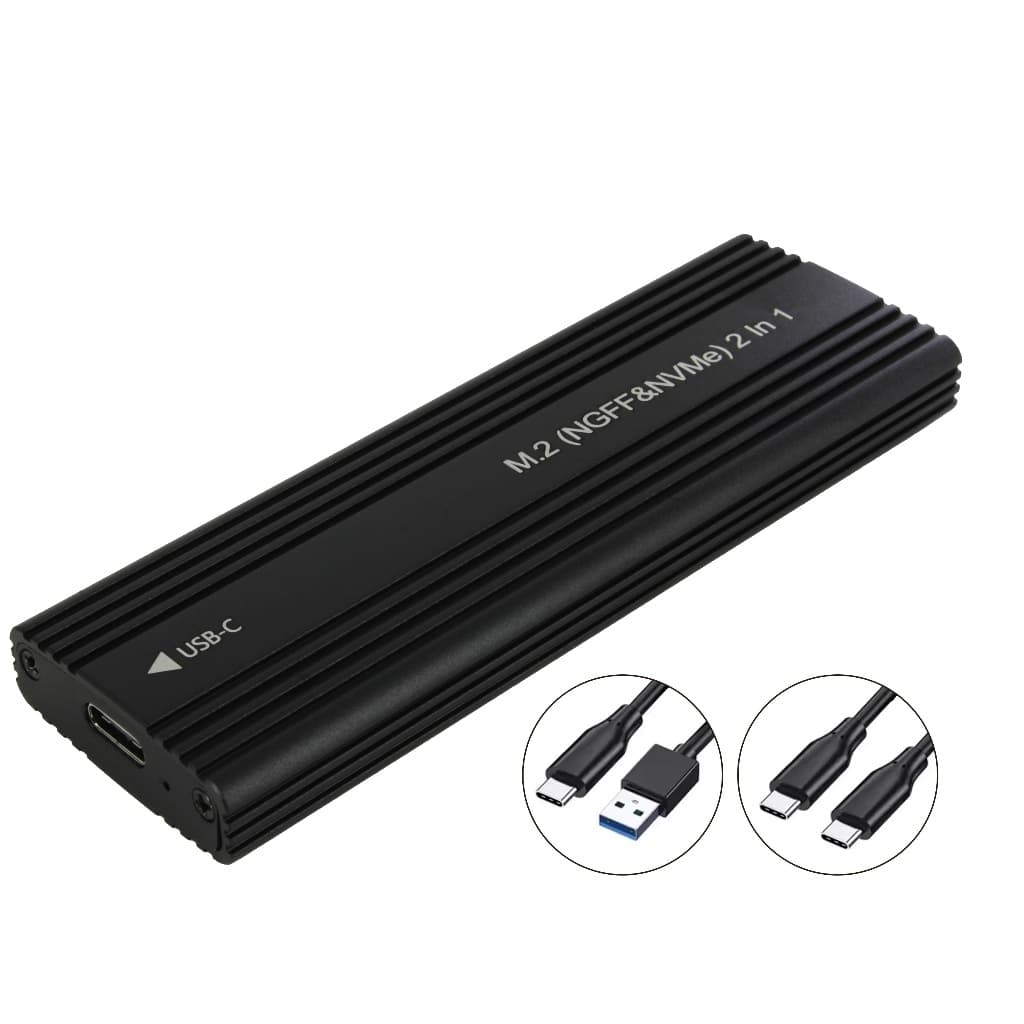 Case Externo Ssd M.2 Nvme E Ngff 2280 Usb 3.1 Gen2 10gbps