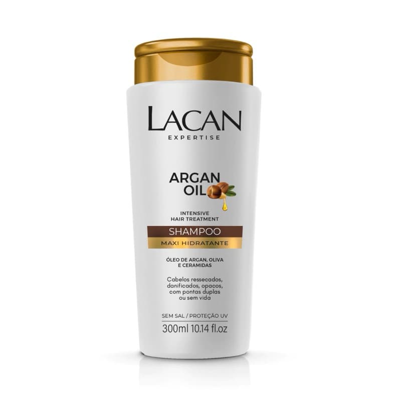 Lacan Shampoo Maxi Hidratante Argan Oil 300ml