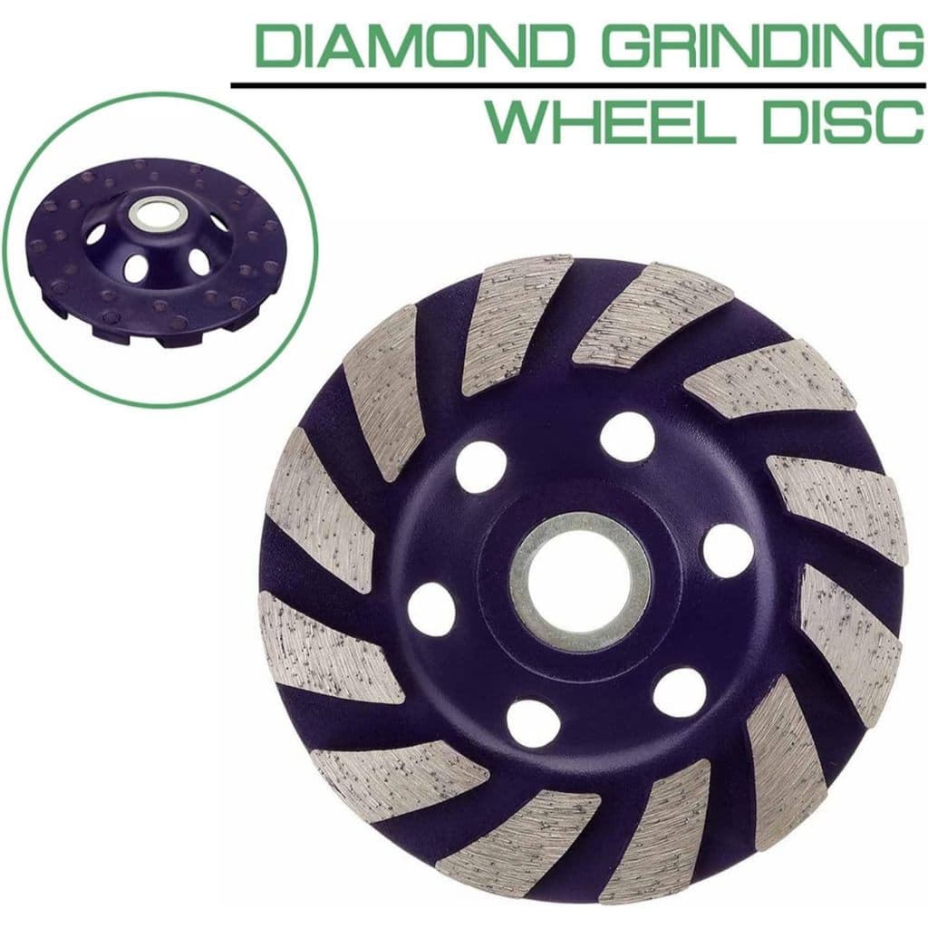 Disco Desbaste 100mm Diamantado Concreto Esmerilhadeira Mármore Granito