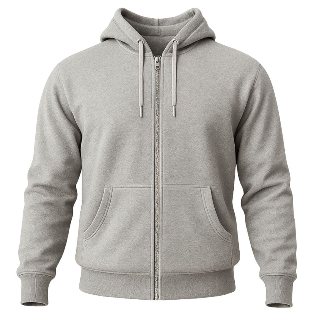 Moletom Masculino E Feminino Ziper Com Bolso Canguru E Capuz Jaqueta-Promoção