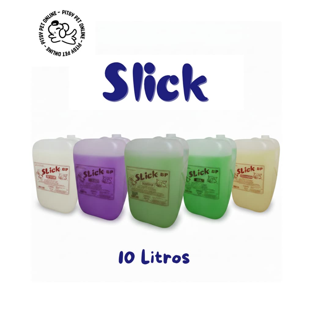 Shampoo Slick 10L - Shampoo para Banho e Tosa - Shampoo para Cachorro e Gatos