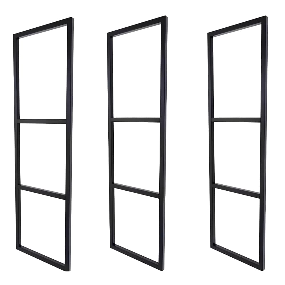 3 Suporte Pratileira Estilo Industrial Parede Teto 100cm