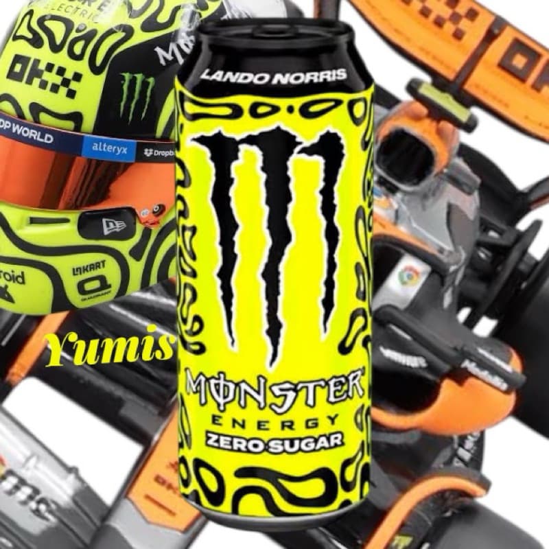 Energético Monster Lando Norris, 500ml, Importado da Irlanda