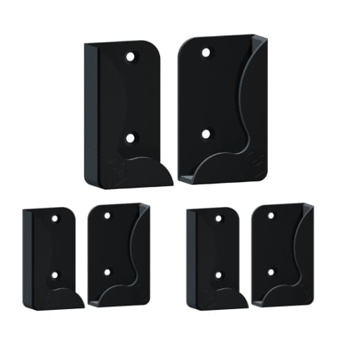 Kit 3 Suporte De Parede Universal Compatível Com Tablet iPad Apple Samsung celular Casa Quarto Sala Concept 3D Print C3D