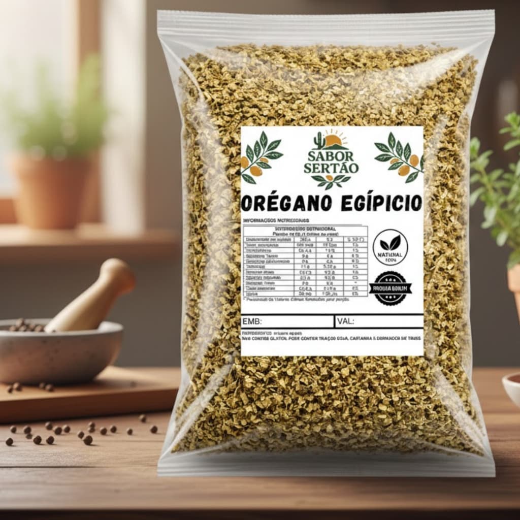 Tempero Orégano Desidratado 100% Natural 1KG - 500GR - 250GR