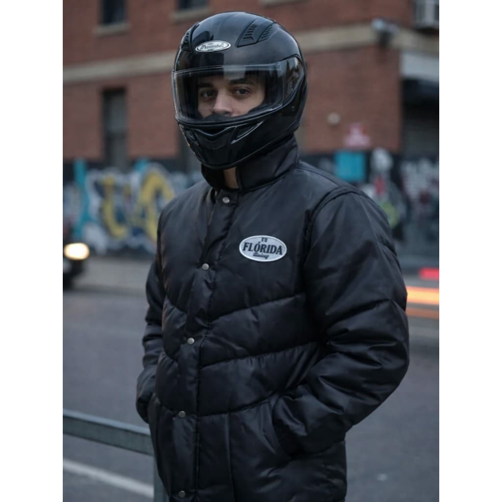 Jaqueta Motoboy Flórida Racing 4 Bolsos Corta-Vento Colete Removível Confortável e Durável
