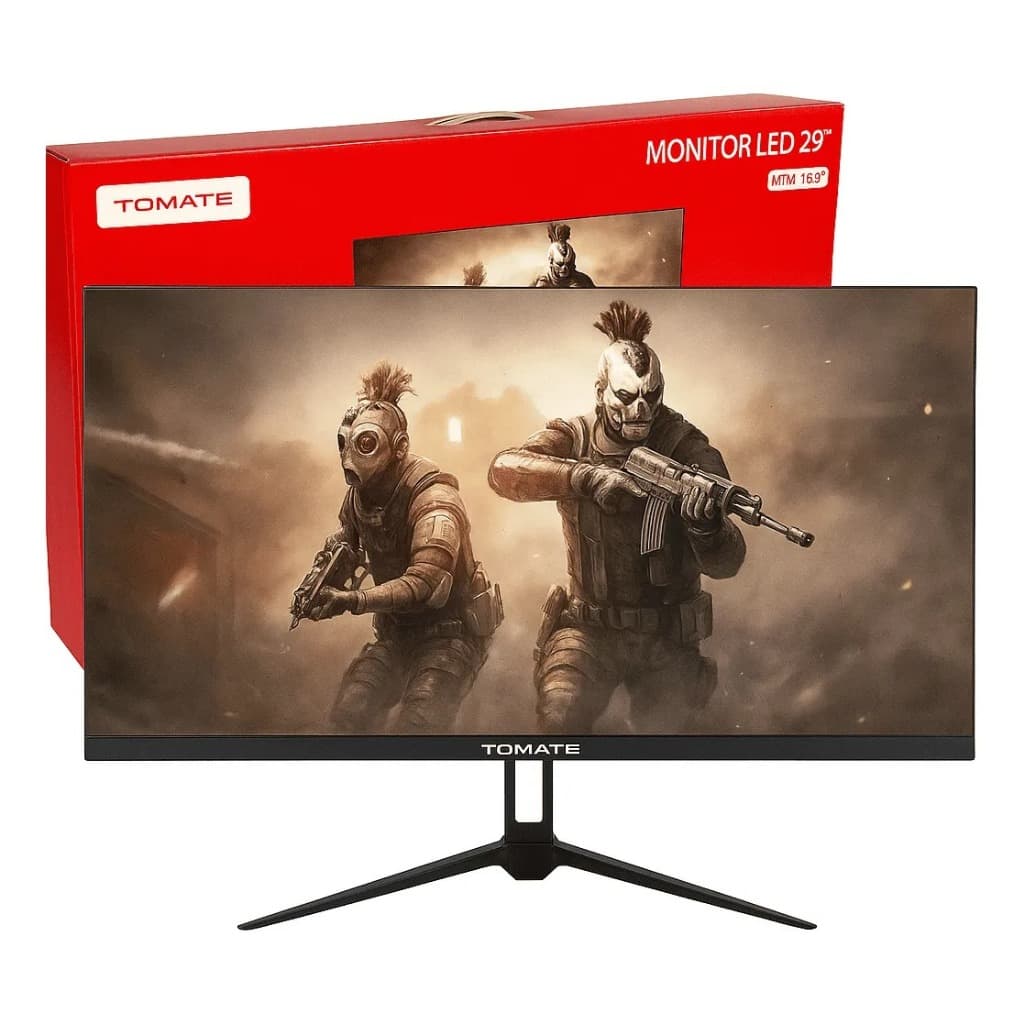 Monitor Gamer 29 Polegadas Ultra Slim 2k 120hz 1ms 110/220v Tomate MTM-1029