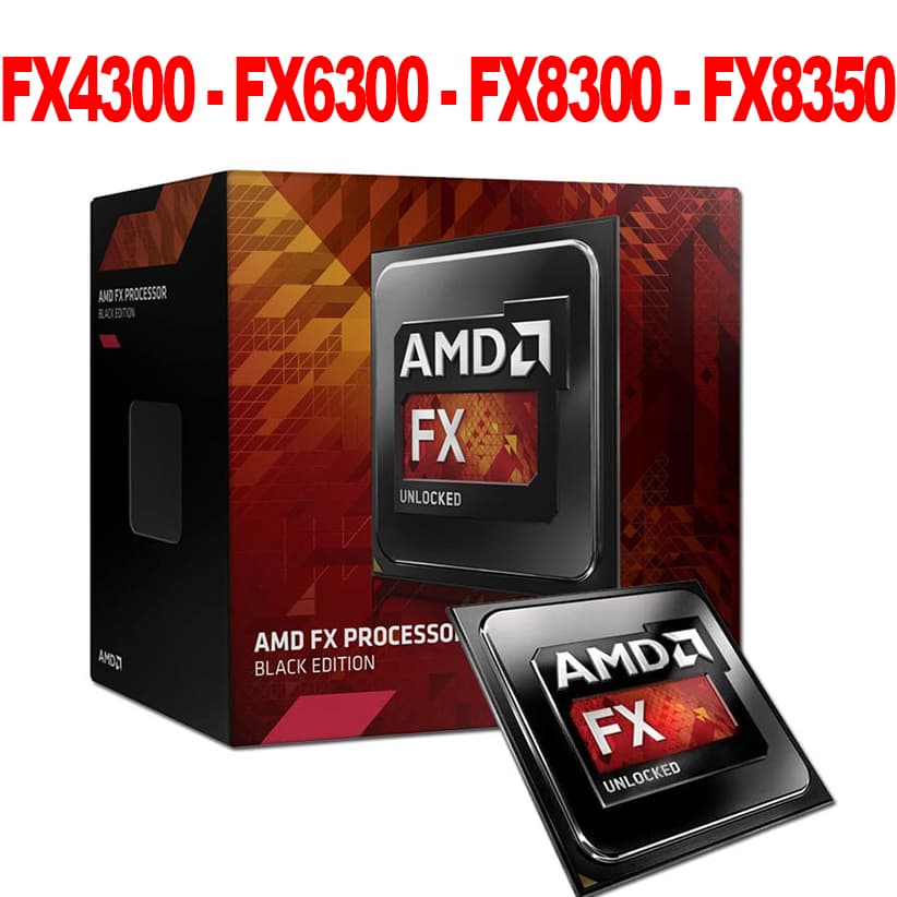 Processador AMD FX6300 FX8300 FX8320 Black Edition AM3+ Gamer OEM FX black edition upgrade pc gamer