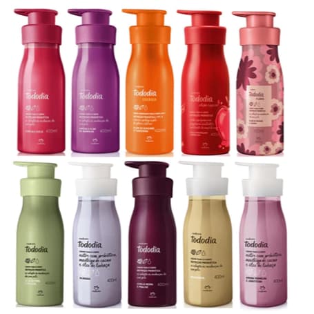 Creme Hidratante corporal tododia 400ml Fragrâncias
