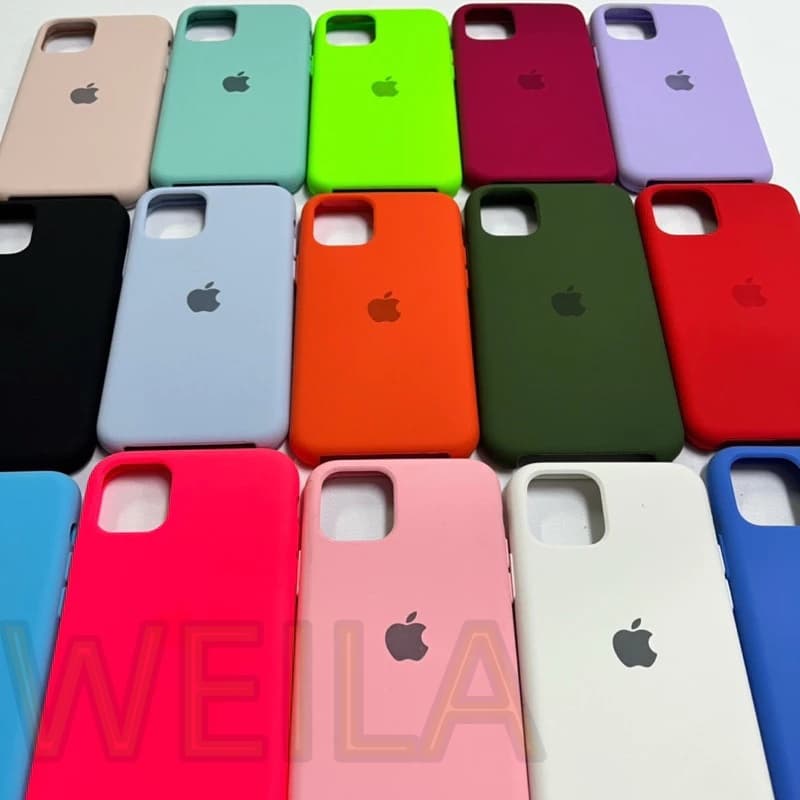 Capa Capinha Case Para iP 12 12pro 12pro max" - Silicone e Interior Aveludado Super Premium