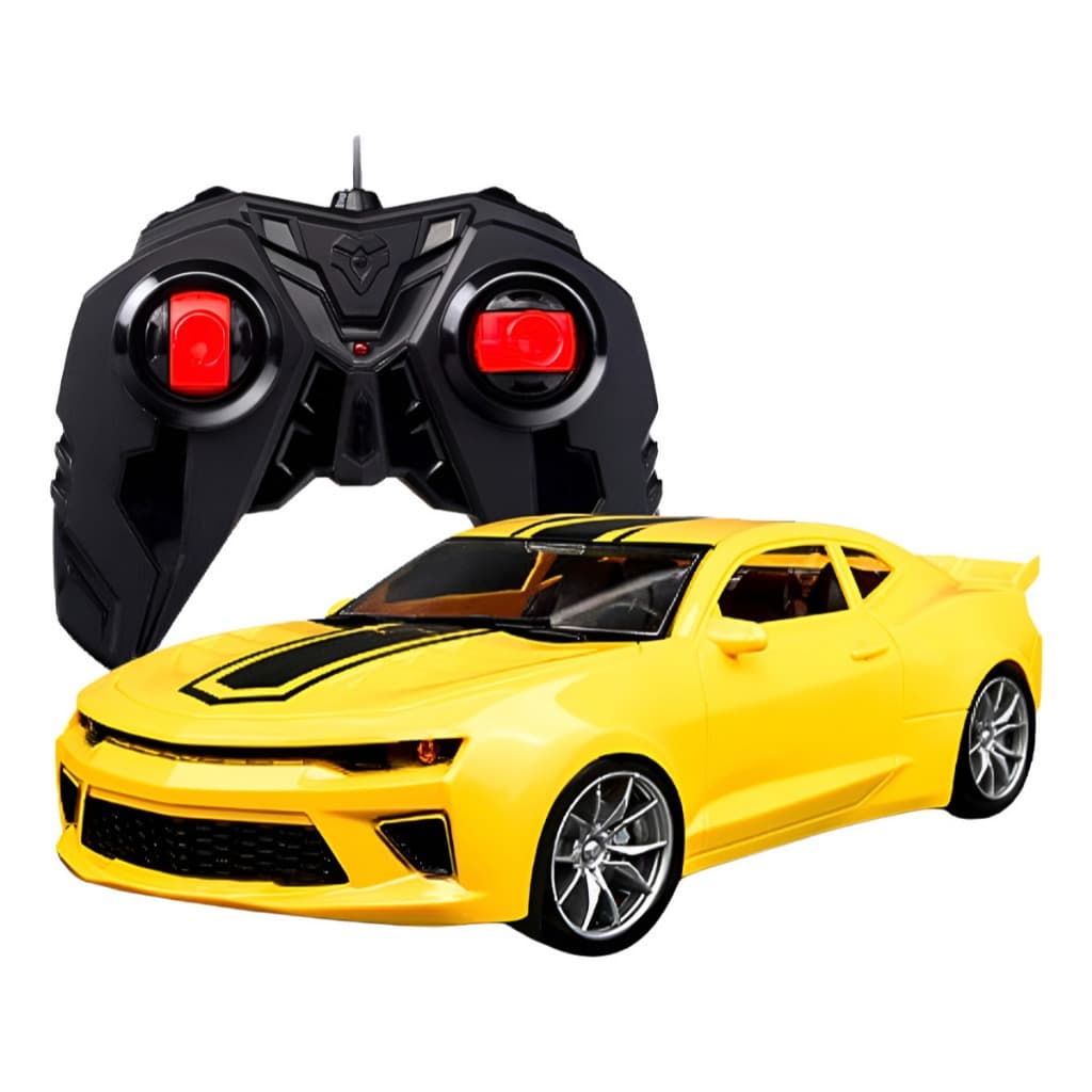 Carrinho Controle Remoto Grande Brinquedo Carro Ferrari Camaro Lamborghini 28 cm
