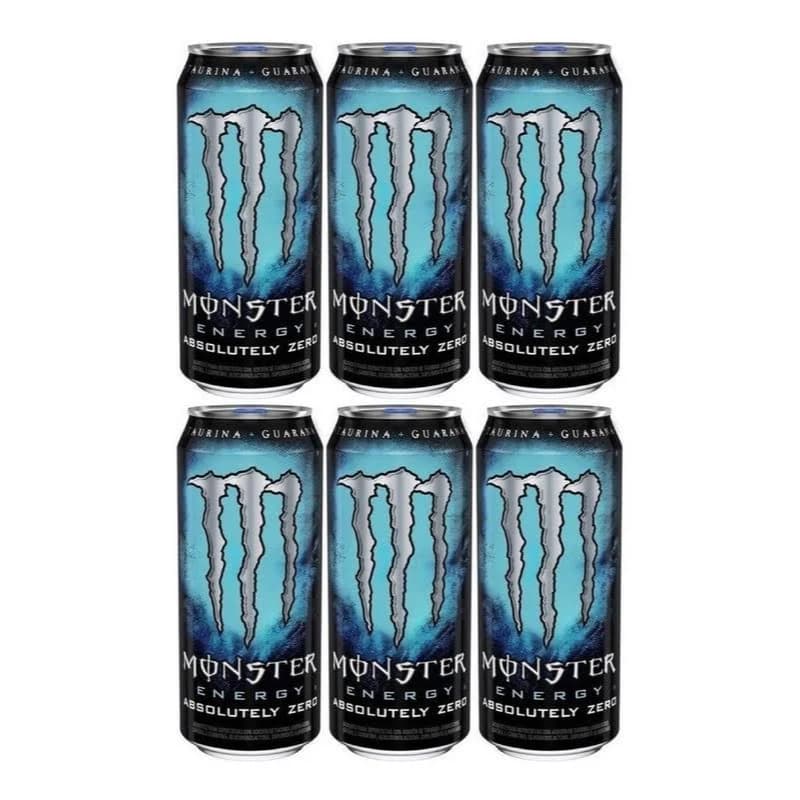 Energético  Monster Absolutely 473ml  6Un