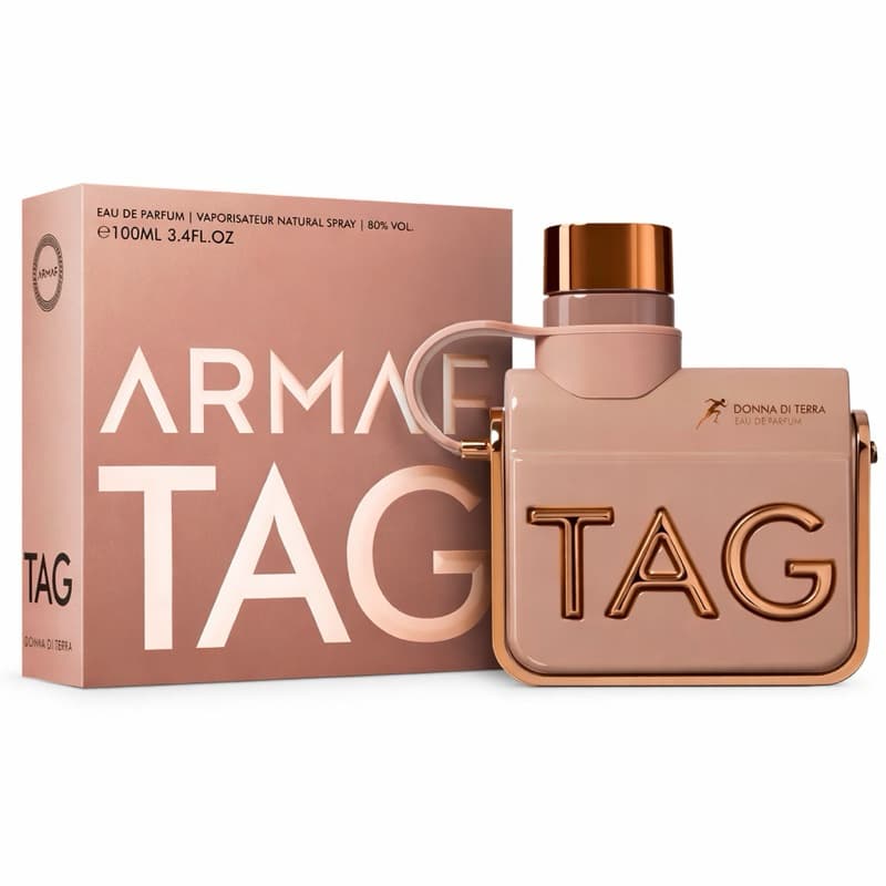 Perfume Armaf TAG Donna Di Terra Feminino 100ml EDP Importado | Floral Amadeirado Luxo