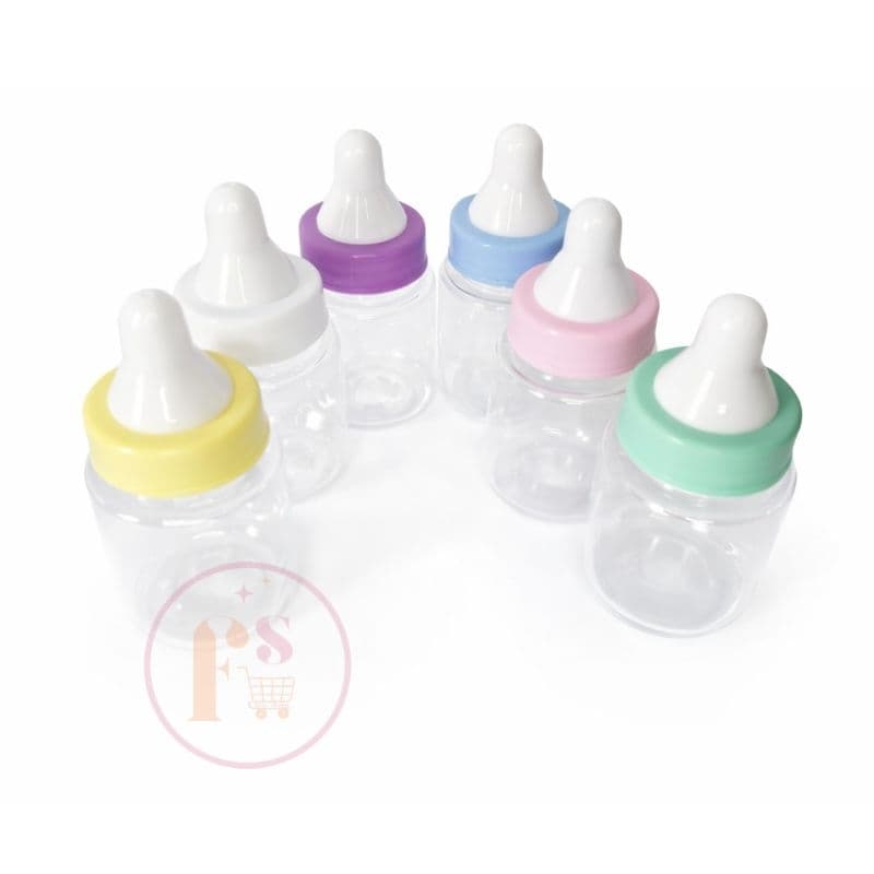Kit 50 mini mamadeira para lembrancinhas, chá de bebê e chá revelação e festas