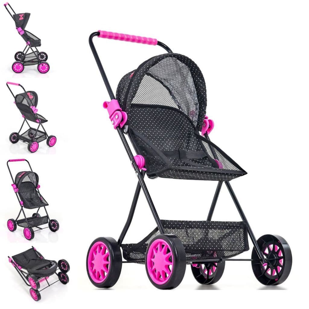 Carrinho de Boneca de Ferro Baby Sag Luxo Infaltil Reforçado e Moderno - Sag Toys