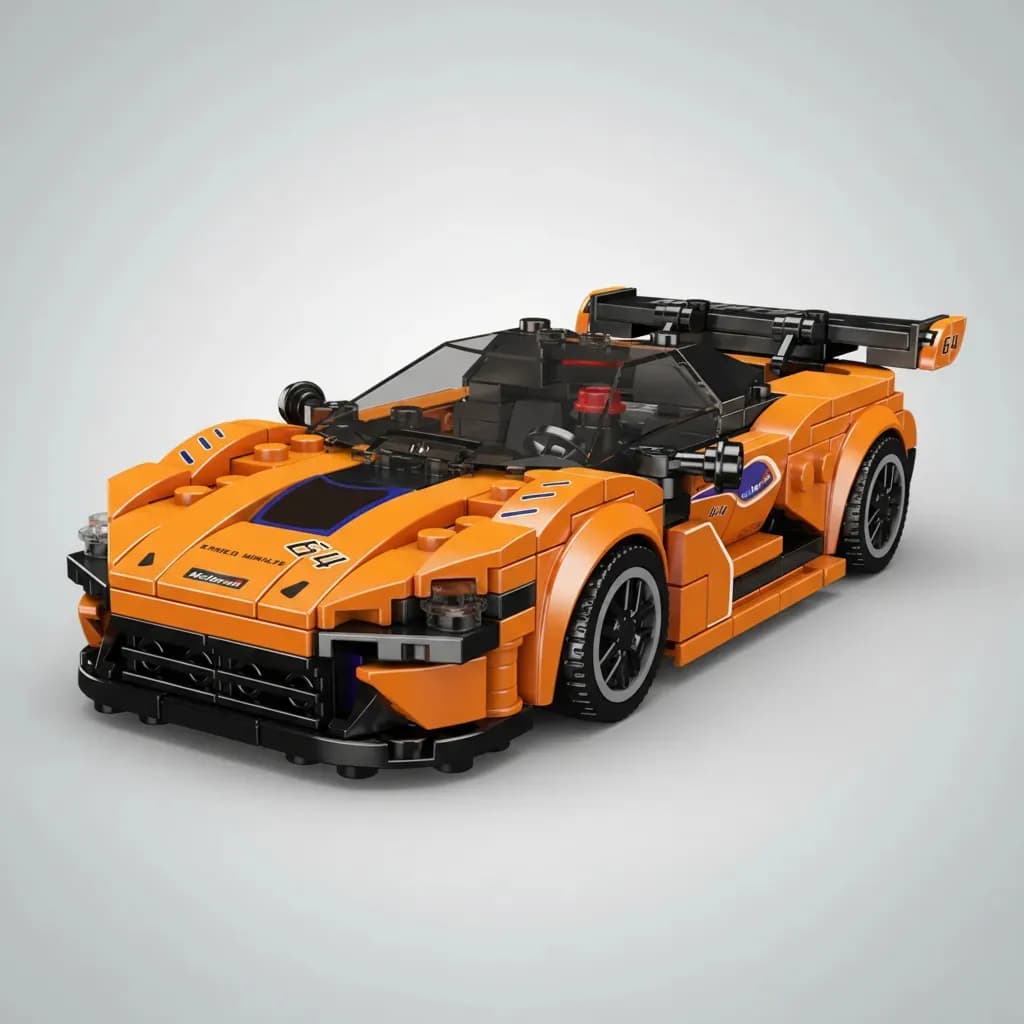 Carro Montar 720s Gt3 423 Peças Compatível Lego Technic