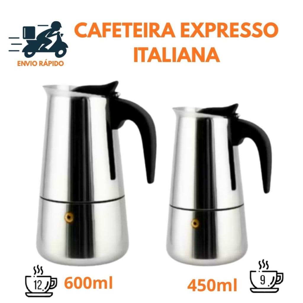 Cafeteira Expresso 9 e 12 xícaras Café Tipo Expresso Cremoso Uso Domestico