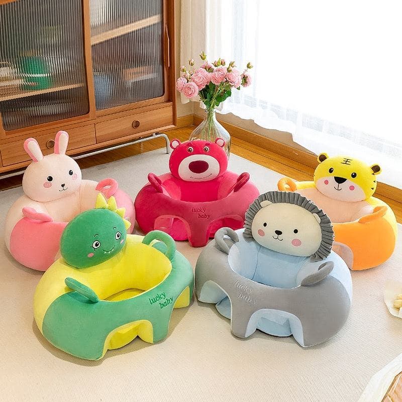 Assento Cadeirinha Almofada Para Bebe Sentar Antiderrapante Apoio de Cabeça Seguro Antiqueda Infantil