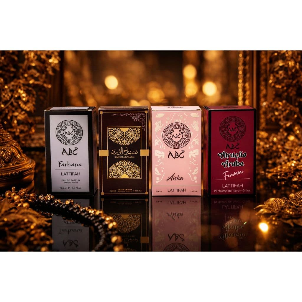 4 perfume árabe femininos 100ml cada- doce importados