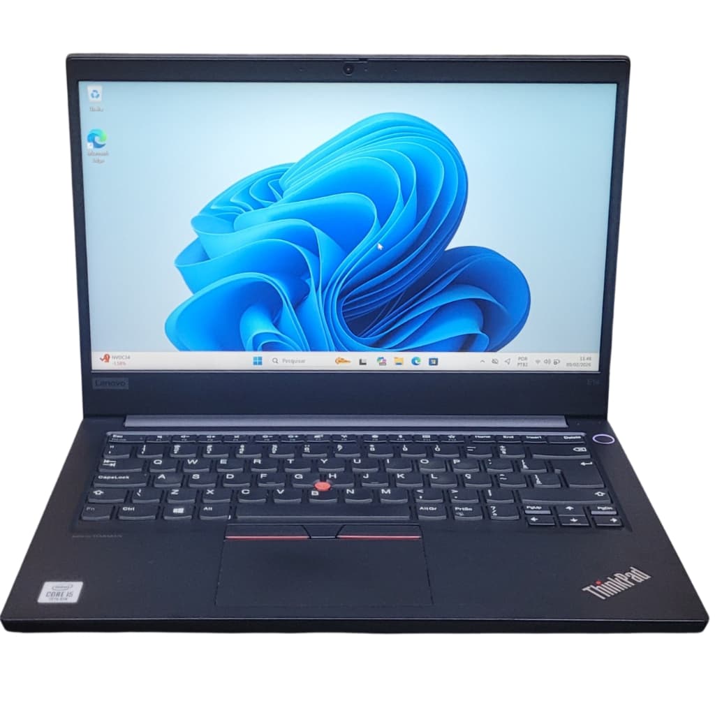 Notebook Thinkpad E14 i5  8gb Ram 256gb M.2 Windows 11 Pro