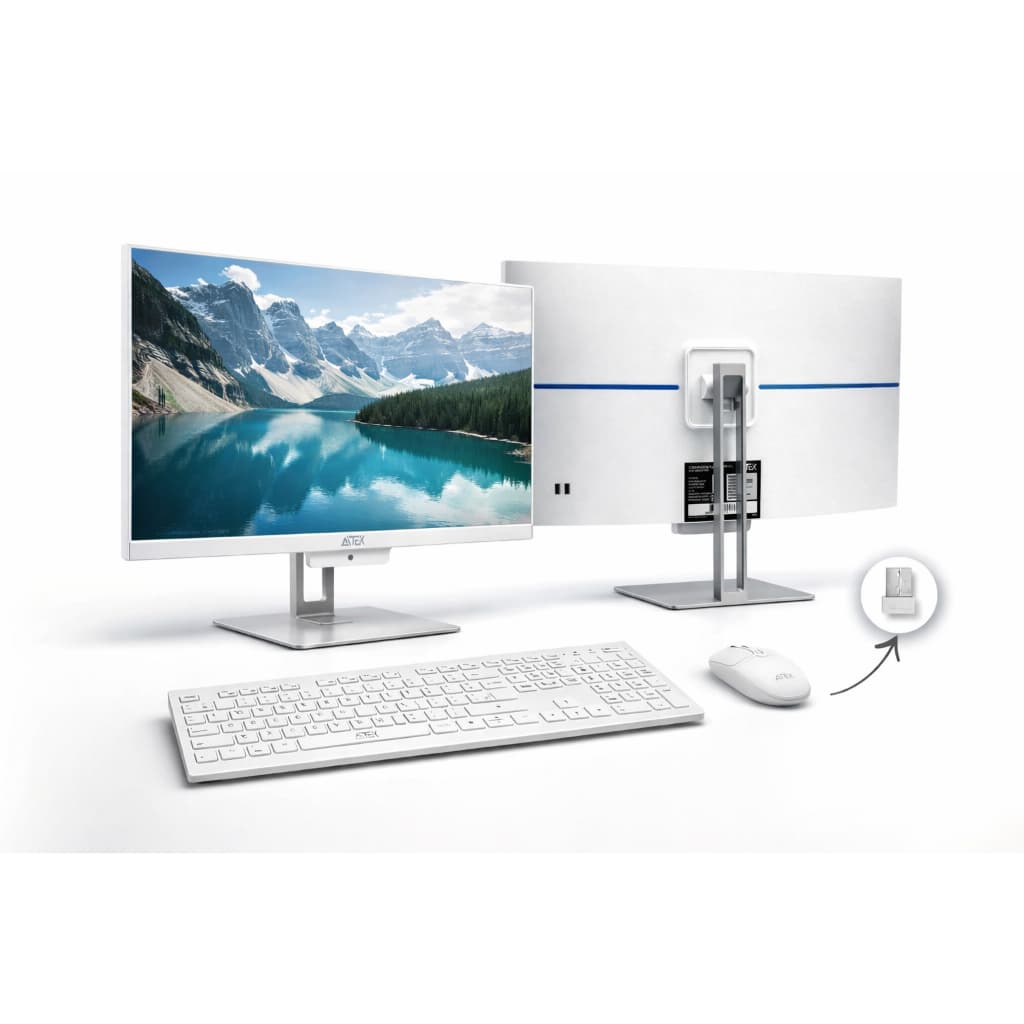 Computador All in One 23.8"Full HD i7 16GB SSD 256GB HDMI VGA Webcam 5ms 60Hz Teclado Mouse Wireless