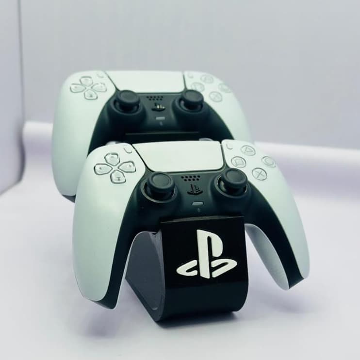 Suporte Duplo para Controle Manete Ps5 Joystick Video Gamer 3D