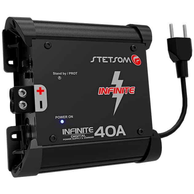 Fonte Digital Stetsom Infinite 40A 50A Bivolt 12V Alta Performance Som Automotivo