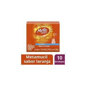 META MUCIL 10 ENV SABOR LARANJA
