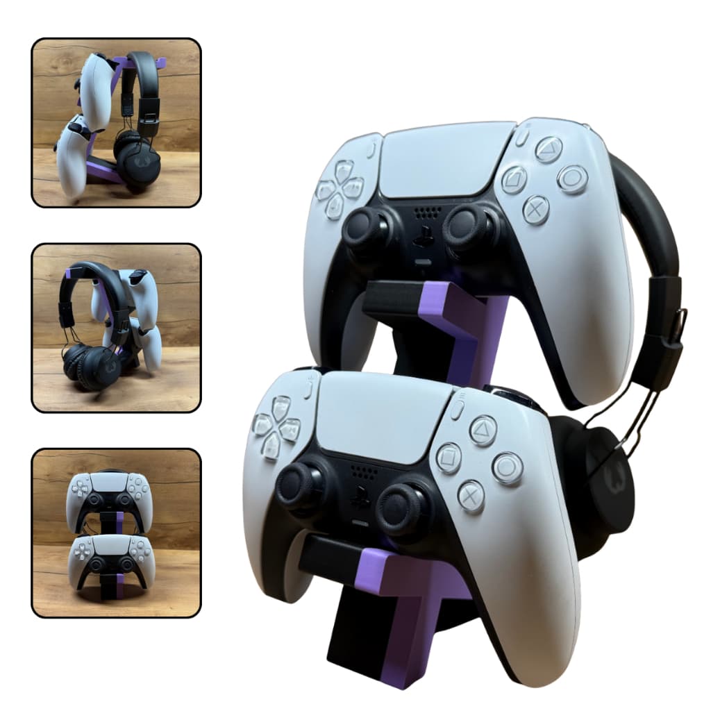 Suporte Porta Controle Xbox One x  s Ps4 Ps5 Fone Videogame Joystic Gamer
