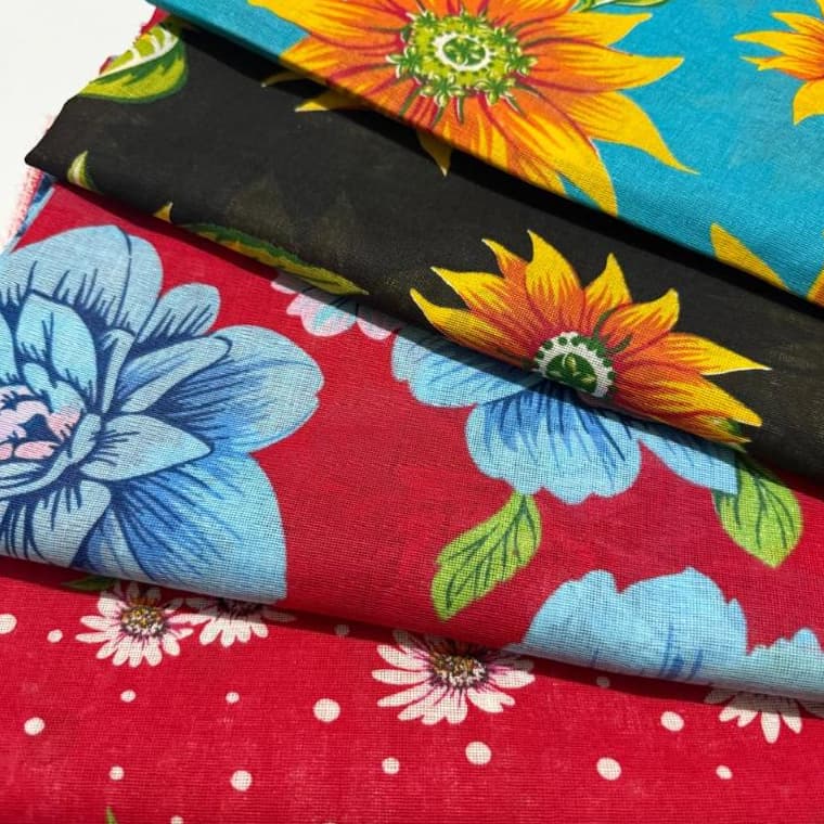 Tecido Chita 100% Algodão, 5mt x 1,40mt De Largura l Decoração l Festa Junina | Chitão Chitinha | Artesanato | Patchwork