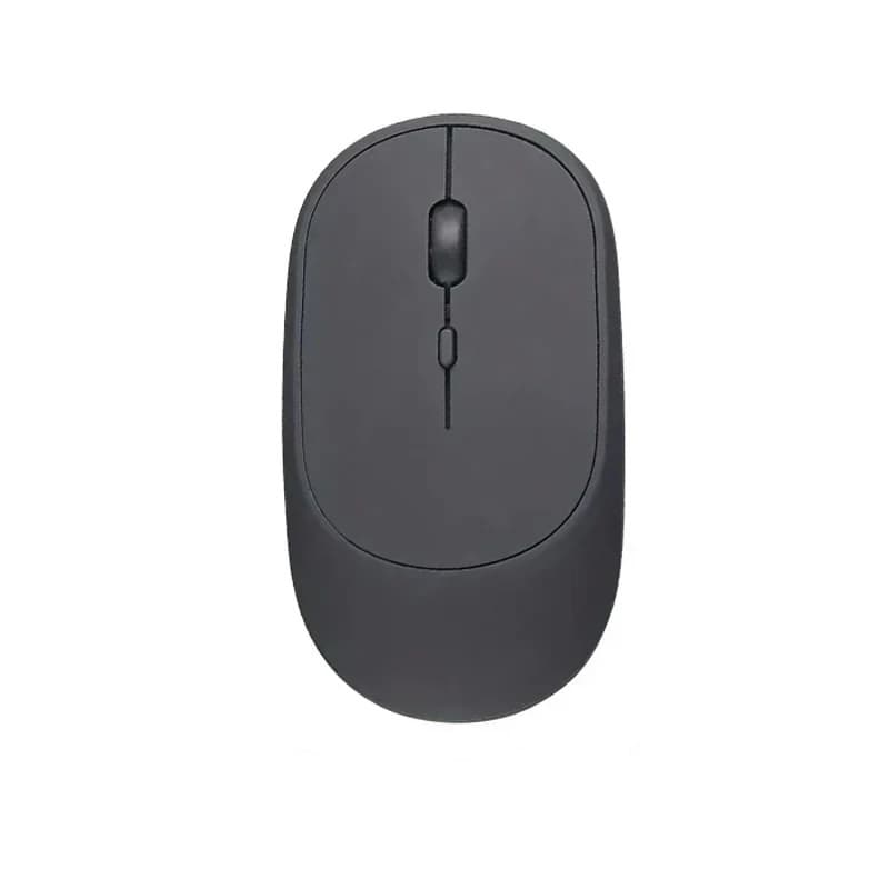 Mouse sem fio bluetooth e 2.4ghz recarregável silencioso 800,1200,1600 DPI