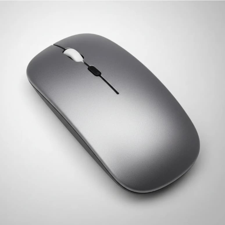 Mouse Sem Fio Recarregável Bluetooth 2.4G Silencioso Ergonômico com DPI Ajustável e USB