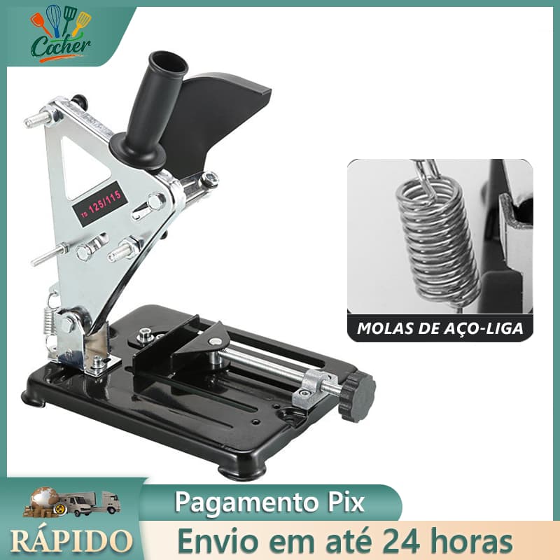 Suporte Para Esmerilhadeira Angular Manual 100mm/125mm
