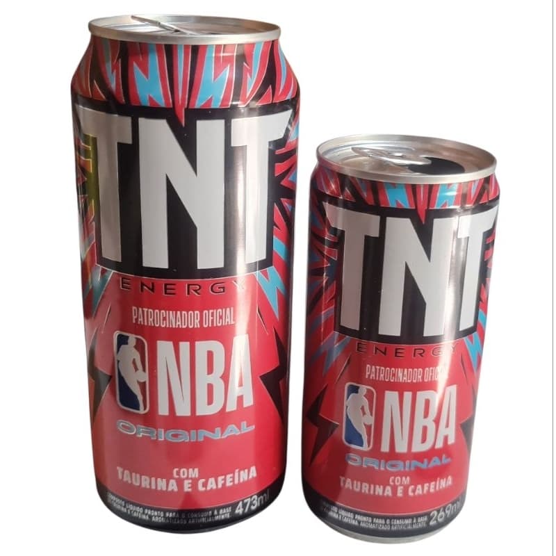 Kit 2 Latas TNT NBA (VAZIAS)