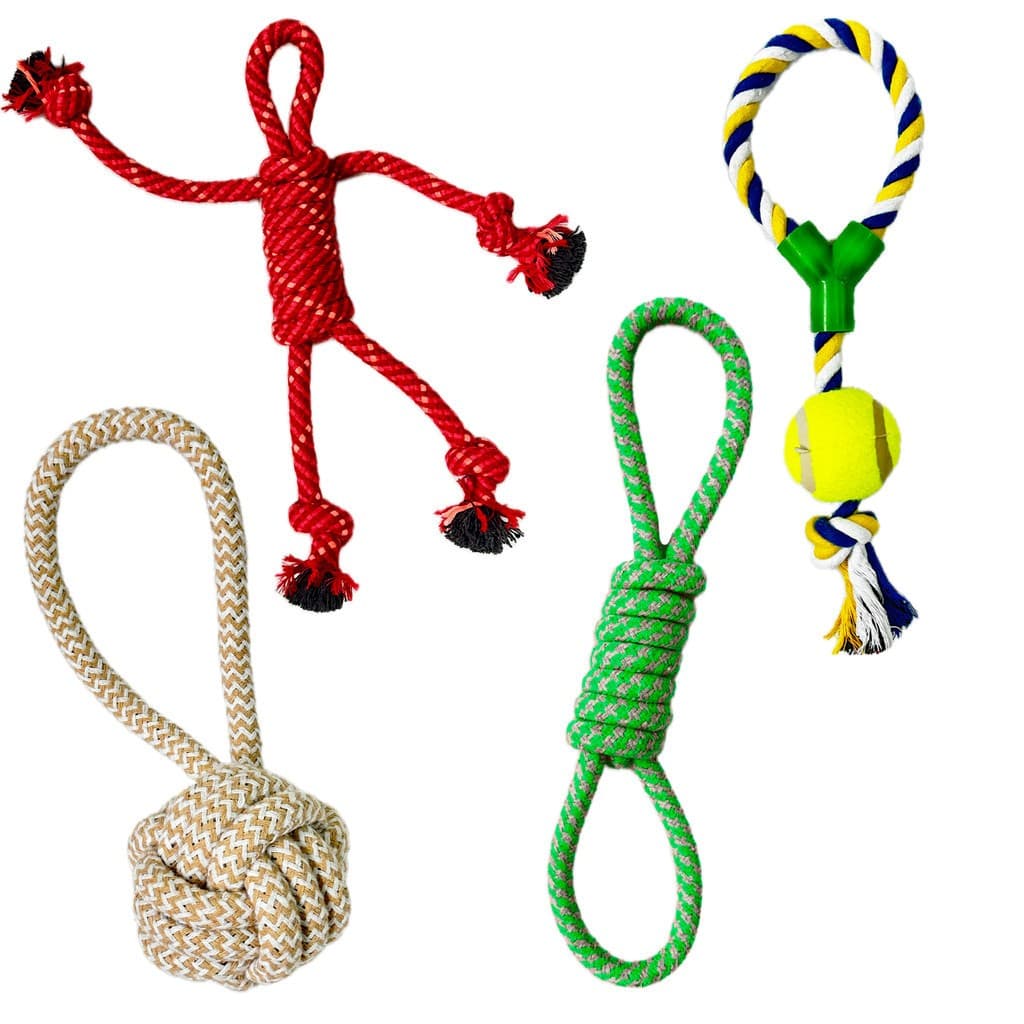 Brinquedo Mordedor De Cachorro Médio Grande Porte Corda Super Resistente Brinquedo Pet