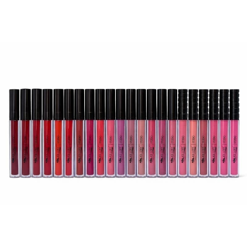 kit 24 batons Max love líquido Matte 24h ultrafixação CORES VARIADAS
