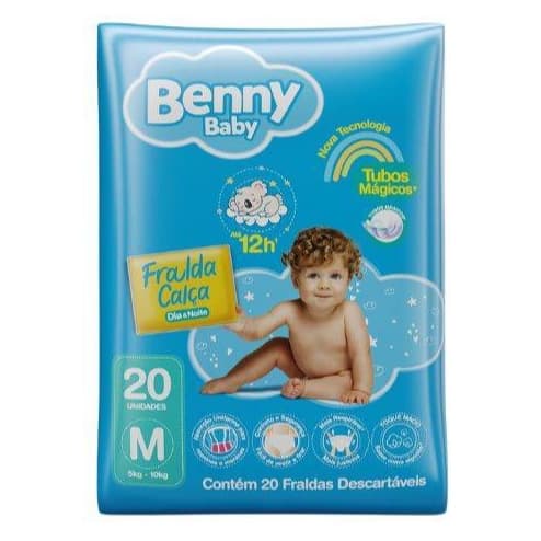 BENNY BABY FRALDA CALÇA JUMBINHO - M
20 UNIDADES