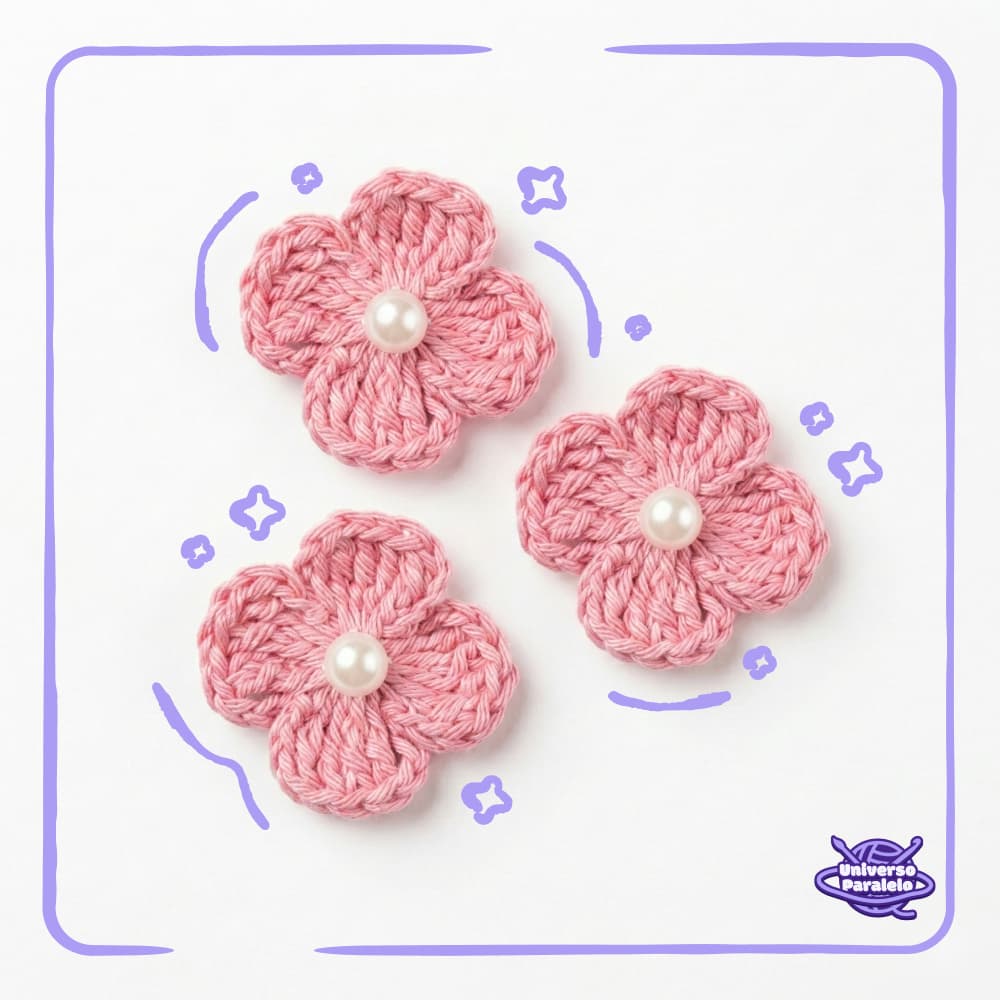 Kit Saquinho com 10 Mini Itens – Amigurumi em Crochê