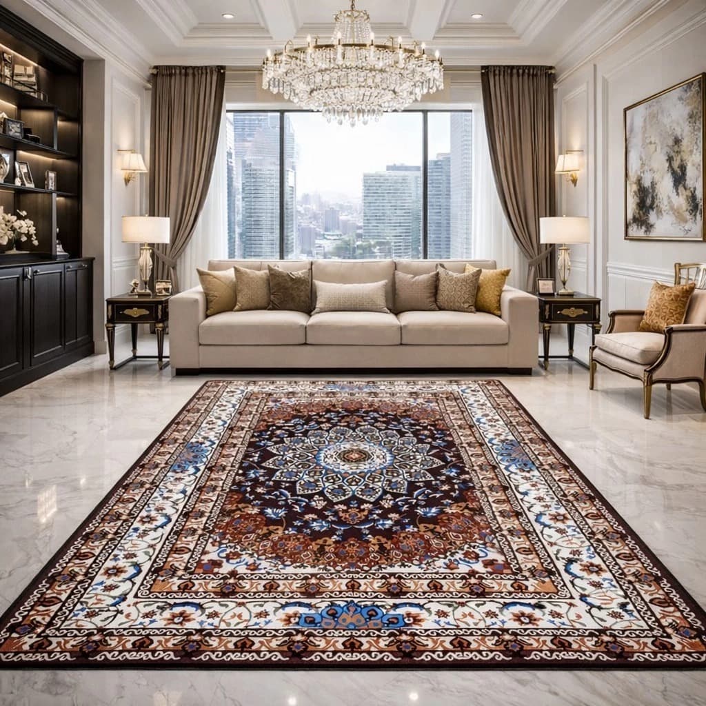 Tapete Sala Quarto 2,00x2,40 Antiderrapante Belga Aveludado Promoção