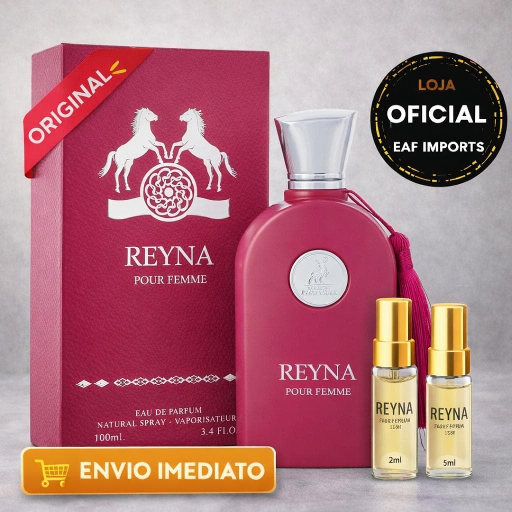 Perfume Reyna Maison Alhambra Feminino Original Importado Alta Fixação Doce Intenso