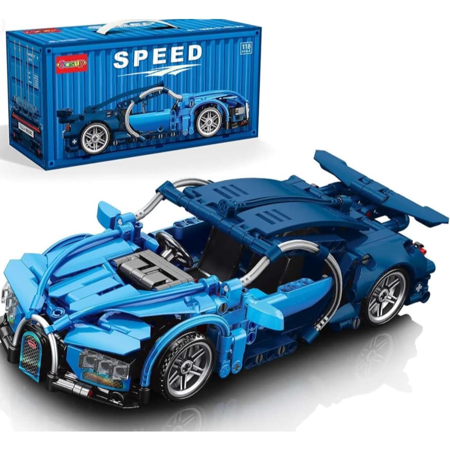 Blocos de Montar Tipo Lego Bugatti Chiron 1355Pçs Com Manual de Montagem 426pcs scale 1:18