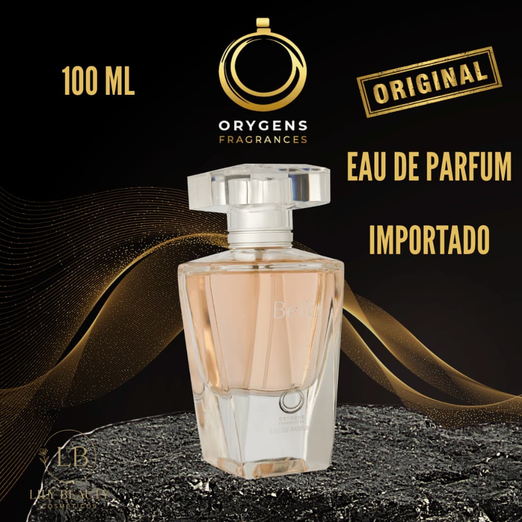 Perfume Feminino Bella Importado Árabe Doce/Floral Eau de Parfum 100ML Orygens